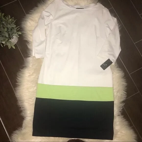 Ronni Nicole color blocked dress sz 14 - Picture 2 of 7